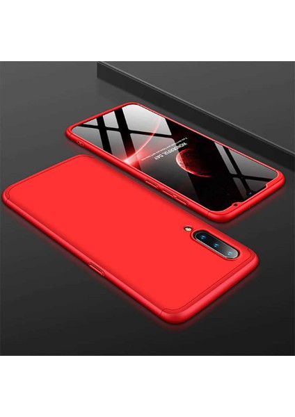 Xiaomii Mi 9 Kılıf Ays Kapak Kırmızı