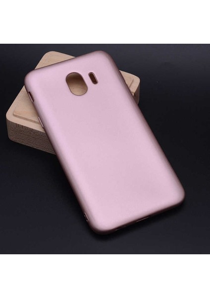 Samsung Galaxy J4 Kılıf Soft Mat Premier Case Rose Gold