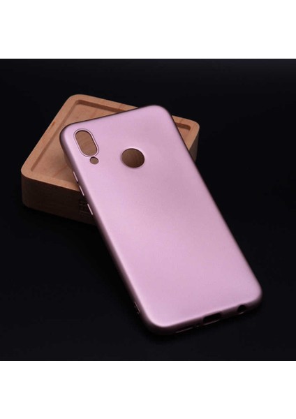 Huawei P20 Lite Kılıf Soft Mat Premier Case Rose Gold