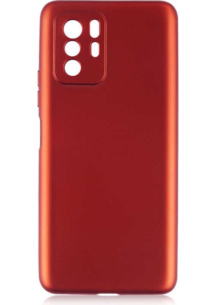 Xiaomii Poco X3 Gt Kılıf Soft Mat Premier Case Kırmızı