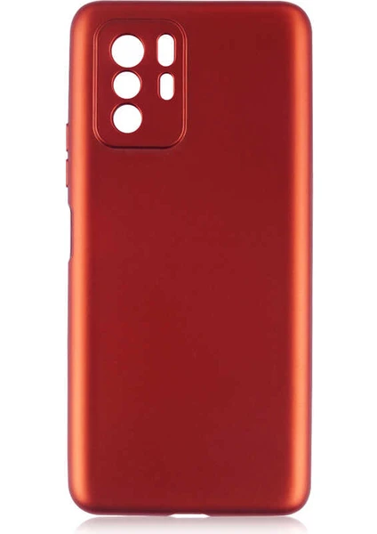 Xiaomii  Poco X3 Gt Kılıf Soft Mat Premier Case Kırmızı