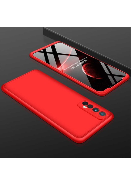 Realme 7 Kılıf Ays Kapak Kırmızı