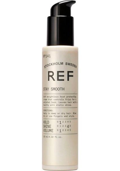 Stay Smooth N°141 125 ml Saça Esneklik Verir,uçuşan ve Kıvrılan Saçları Kontrol Hafif Yumuşak Krem
