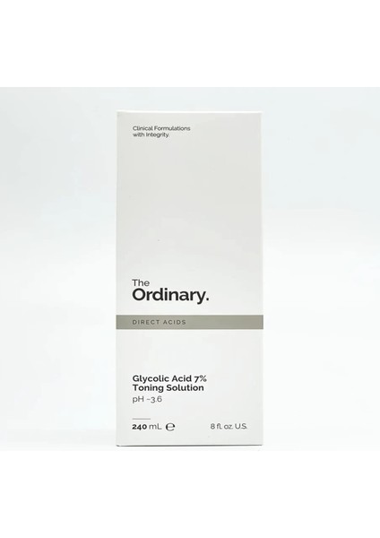 Glycolic Acid 7% Toning Solution 240ML fiyatları