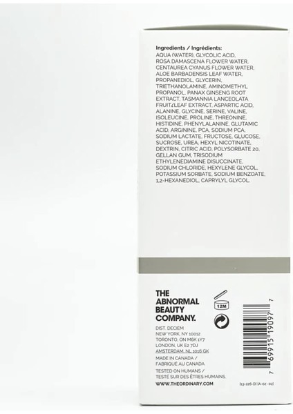 Glycolic Acid 7% Toning Solution 240ML fırsatları