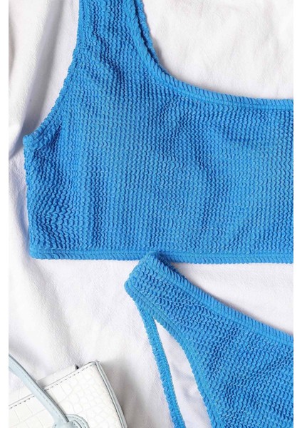 Özel Fitilli Kumaş Bikini Takım modelleri