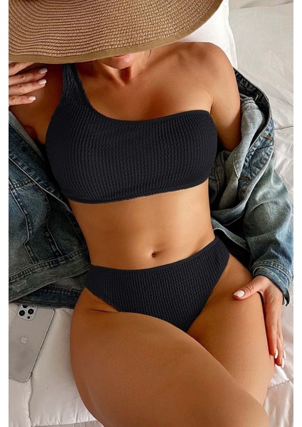 Özel Fitilli Kumaş Bikini Takım modelleri