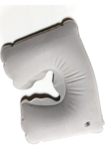 Şişirilebilir Kamp Yastığı Havalı Seyahat Boyunluğu (Gri) fiyatları