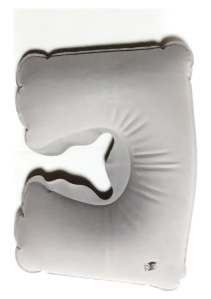 Şişirilebilir Kamp Yastığı Havalı Seyahat Boyunluğu (Gri) fırsatları