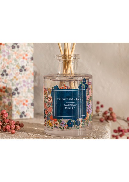 Velvet Bouquet Çubuklu Oda Kokusu 110 ml Lacivert modelleri