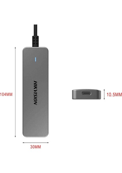 Hıkvısıon USB Hub 3.0 Udb Çoklayıcı 4in1 Dizüstü ve Bilgisayar Pc Kullanımı Için USB 3.0 Type-C Güç Çıkışlı DS401 (4 Port 3.0 USB Çoklayıcı)