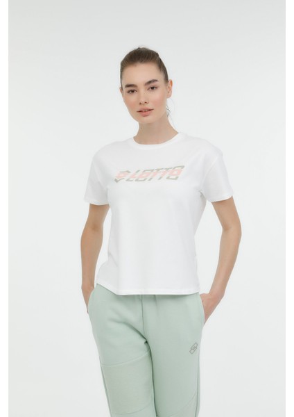 Wl Luca-B 11LLW03 3fx Beyaz Kadın Kısa Kol T-Shirt
