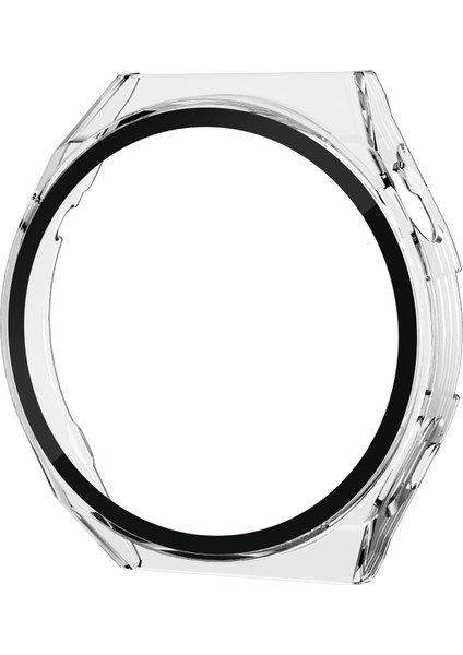 Huawei Watch Gt3 Pro Uyumlu Ekran Koruyucu Cam ve Kasa Koruyucu Kılıf Sert Pc