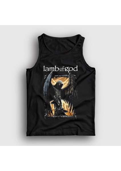 Unisex Siyah Angel Lamb Of God Atlet