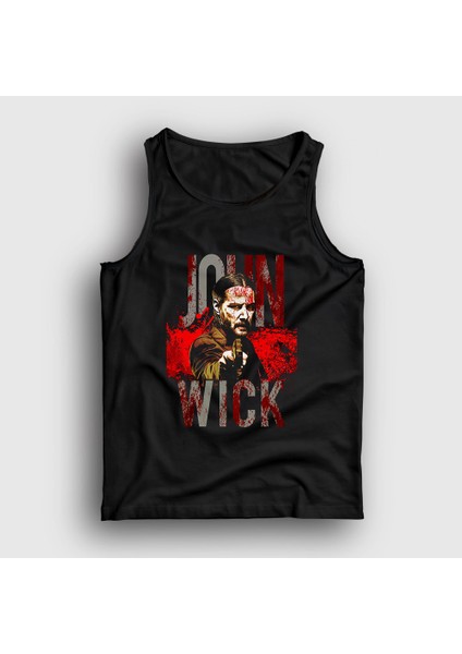 Unisex Siyah Blood John Wick Atlet