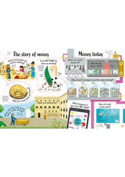 Lift-The-Flap Questions And Answers About Money - Lara Bryan