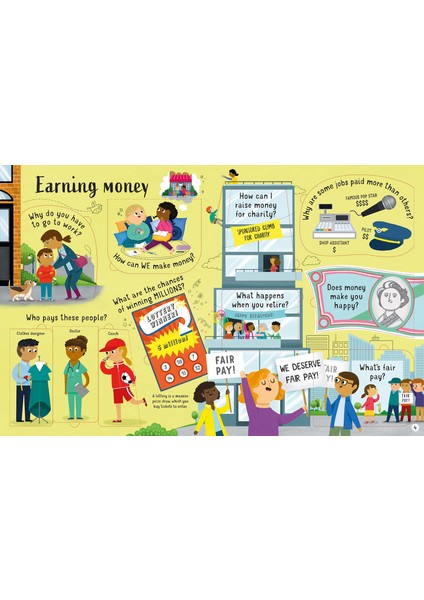 Lift-The-Flap Questions And Answers About Money - Lara Bryan