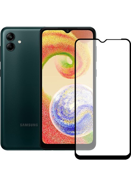 Samsung Galaxy A04 / A04S Seramik Mat 9d Tam Kaplama Ekran Koruyucu