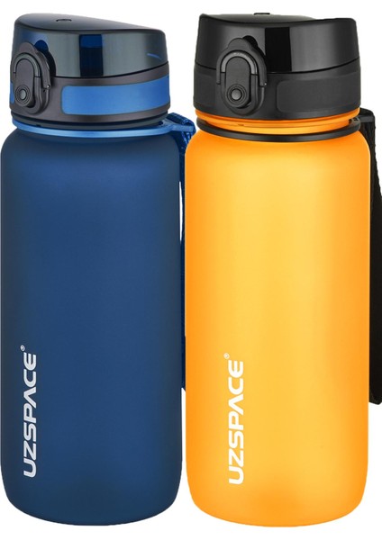 2'li Tritan Matara Seti 650 ml 14 Farklı Renk Seçeneği Fiftyfifty