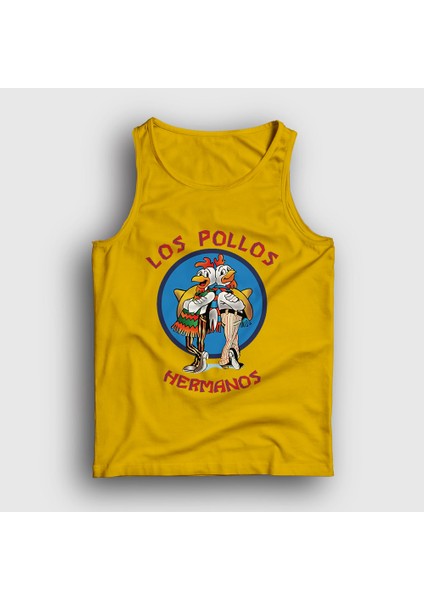 Unisex Sarı Los Pollos Hermanos Breaking Bad Atlet