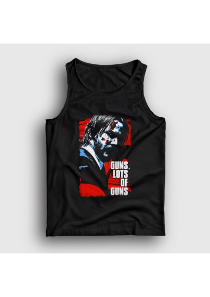 Unisex Siyah Lots Of Guns John Wick Atlet