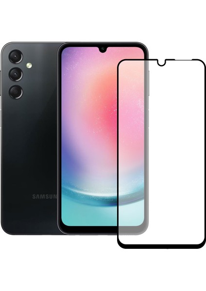 Samsung Galaxy A24 Seramik Mat 9d Tam Kaplama Ekran Koruyucu