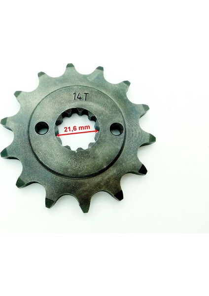 Honda Cbr 250 R(11-18) Ön Dişli 520-14T Iç 21,6 mm 11 Tırnak