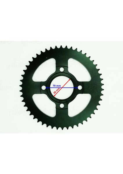 Honda XL185 Arka Dişli 428-50T Iç 58 mm Ind