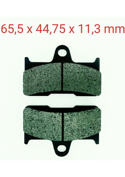 Yamaha Yfm 660 Arka Fren Disk Balatası FA344