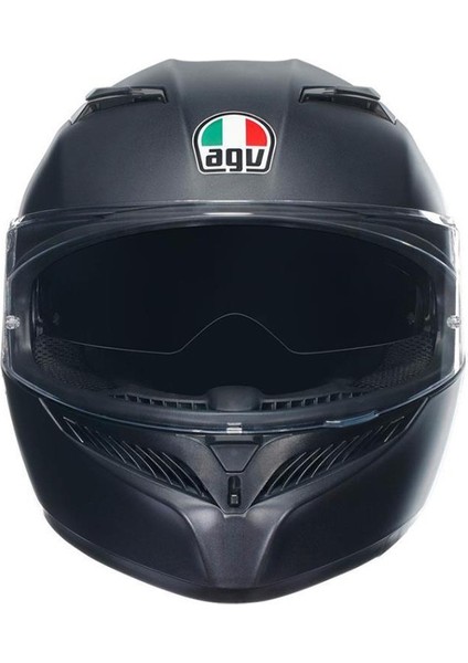 K3 Mono Matt Black (Mat Siyah) Kapalı Motosiklet Kaskı modelleri