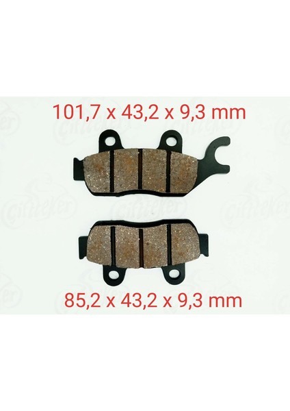 Cbf Ön Fren Disk Balatası