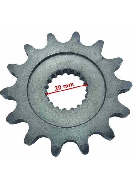 Suzuki GN125 Rks Ön Dişli 428-14T