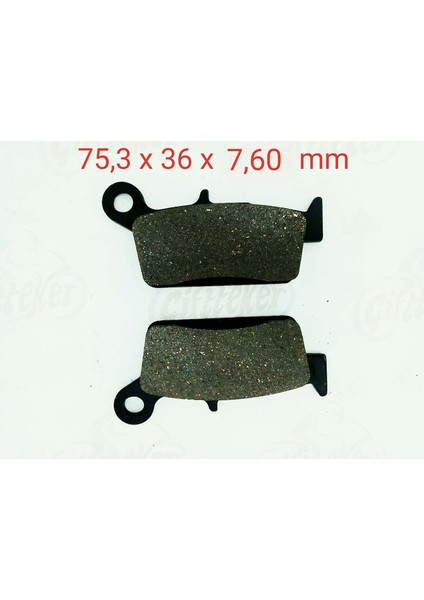 Lifan Pony 100 Arka Fren Disk Balatası FA131/2