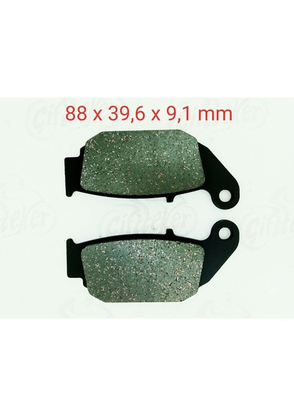 Honda Crf 250 Rally-Crf 250 L Arka Fren Disk Balatası Gold FA629