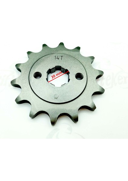 Honda Xl 200 Ön Dişli 520-14T Iç 20 mm 6 Tırnaklı