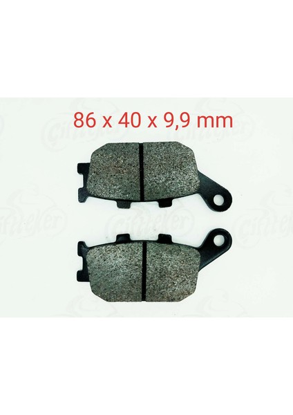 HONDA-CBR600 F-CBF600-NC700 S Arka Fren Disk Balata FA174