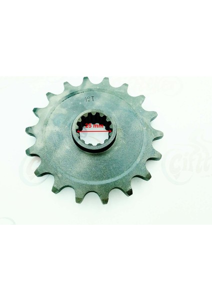 Honda Nc 750 X(2014-2018) Ön Dişli 520-18T Iç 25 mm 13 Tırnak