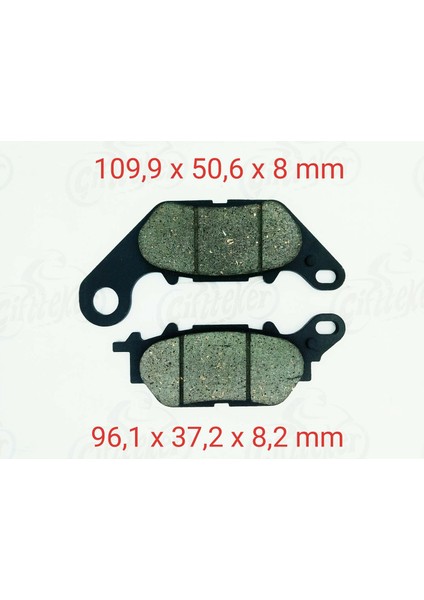 Cygnus L Ön Fren Disk Balatası