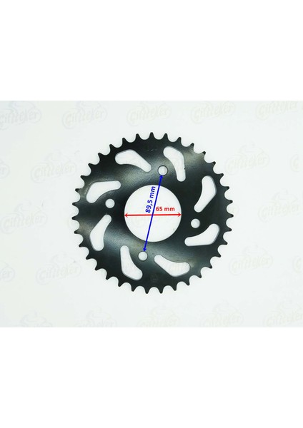 Sym 250 Wolf Arka Dişli 520-36T Iç 65 mm 4 Delikli Ind