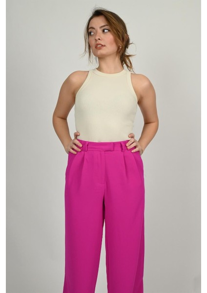 Pembe Palazzo Pantalon