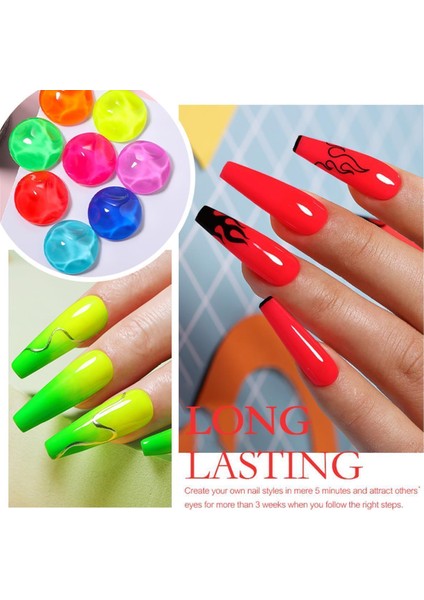 7ml Neon Rubber Base Gel URB044 (56136)