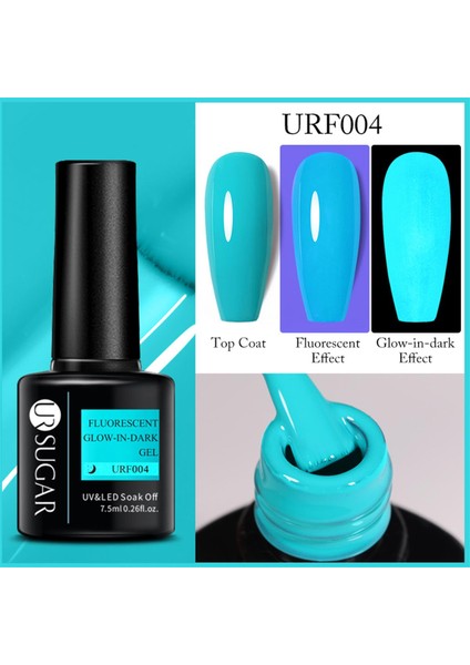 7.5 ml Floresan - Fosforlu kalıcı oje URF004 (54126)
