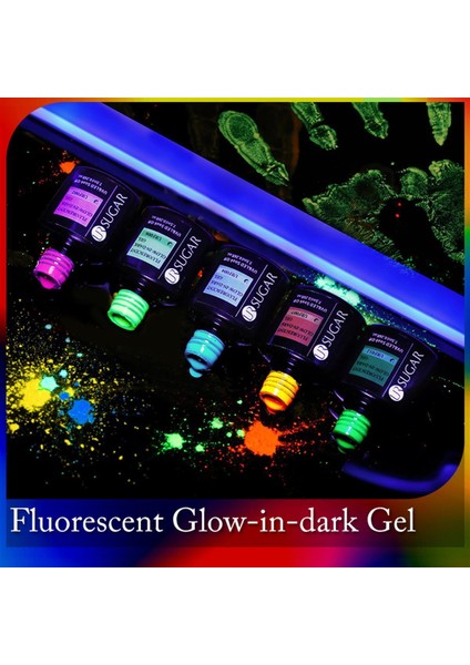 7.5 ml Floresan - Fosforlu kalıcı oje URF003 (54126)