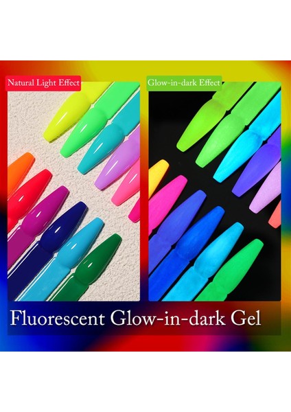 7.5 ml Floresan - Fosforlu kalıcı oje URF003 (54126)