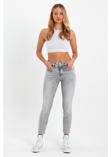 Kadın Önü Çift Düğmeli Pantolon RD24YB013850