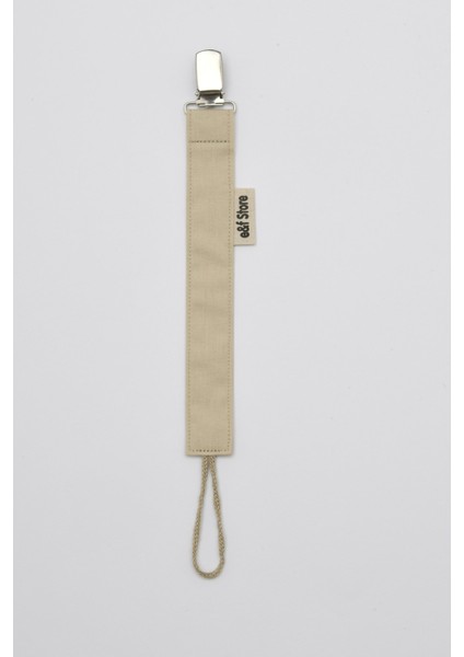 Bej Somon Hardal Sarısı Emzik Askısı Seti - 3'lü Emzik Zinciri Seti - %100 Pamuk Kumaş modelleri