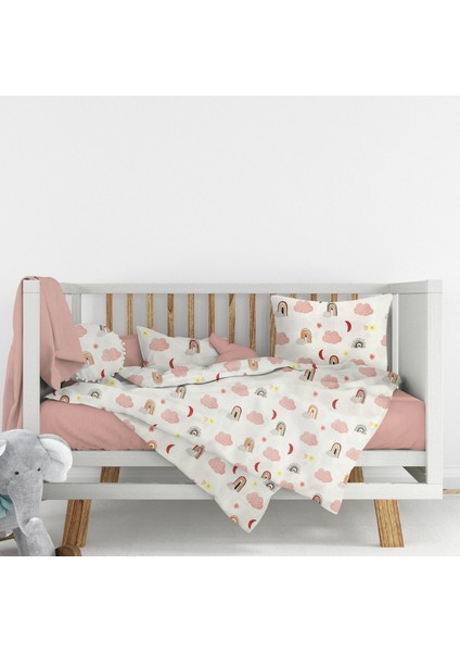 Flanel ( Pazen ) Kumaşından %100 Pamuklu Bebek Nevresim Takımı | 100X150