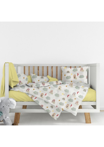 Flanel ( Pazen ) Kumaşından %100 Pamuklu Bebek Nevresim Takımı | 100X150