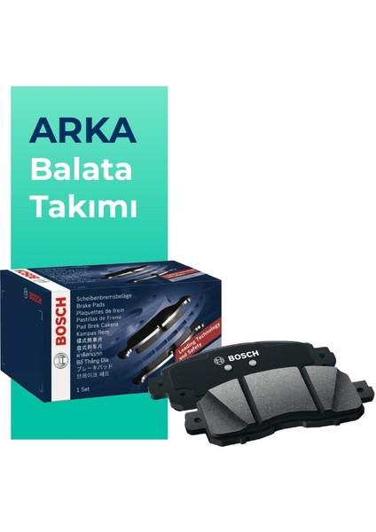 Peugeot 508 Arka Takım Balatası (2019-2022)