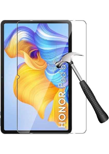 MTK Moveteck Honor Pad 8 12" Inç Tablet Için Uyumlu Nano Ensek Tam Kaplar Ekran Koruyucu Kırılmaz Cam Honor Pad Koruyucu